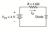 Chapter 1, Problem 1.15TYU, Consider the circuit shown in Figure 1.46. The diode can be either a pn junction diode or a Schottky 