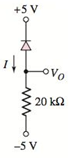 Chapter 1, Problem 1.48P, Repeat Problem 1.47 if the reversesaturation current for each diode isy IS=51014A . What is the , example  4