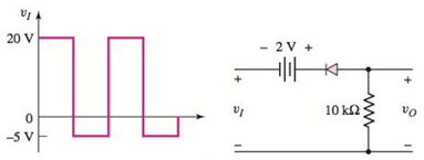 Chapter 2, Problem 2.36P, Plot O for each circuit in Figure P2.36 for the input shown. Assume (a) V=0 and (b) V=0.6V . Figure , example  1