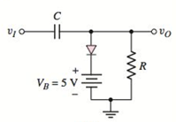 Chapter 2, Problem 2.39P, Sketch the steadystate output voltage O versus time for each circuit in Figure P2.39 with the input , example  3