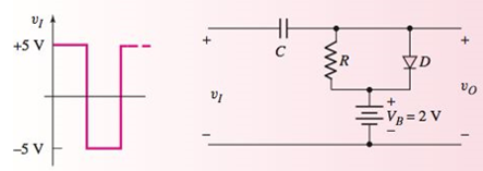 Chapter 2, Problem 2.8EP, Sketch the steadystate output voltage for the input signal given for the circuit shown in Figure 