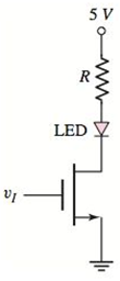 Chapter 3, Problem 3.13TYU, The transistor in the circuit shown in Figure 3.48 has parameters Kn=4mA/V2 and VTN=0.8V , and is 