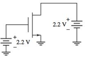 Chapter 3, Problem 3.5P, The threshold voltage of each transistor in Figure P3.5 is VTN=0.4V . Determine the region of , example  1