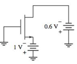 Chapter 3, Problem 3.5P, The threshold voltage of each transistor in Figure P3.5 is VTN=0.4V . Determine the region of , example  2