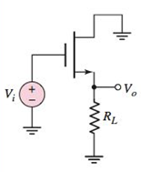 Chapter 4, Problem 4.31P, The opencircuit (RL=) voltage gain of the ac equivalent source follower circuit shown in Figure 