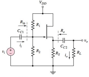Chapter 4, Problem D4.77P, Consider the sourcefollower WET amplifier in Figure P4.77 with transistor parameter IDSS=10mA , 
