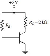 Chapter 5, Problem 5.16TYU, [Note: In the following exercises, assume the B—E cutin voltage is 0.7V. Also assume the CE 