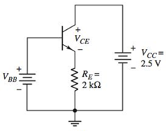 Chapter 5, Problem 5.19P, Consider the two circuits in Figure P5.19. The parameters of each transistor are IS=51016A and =90 . , example  2