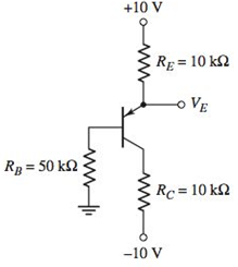 Chapter 5, Problem 5.25P, (a) The bias voltages in the circuit shown in Figure P5.25 are changed to V+=3.3V and V=3.3V . The 