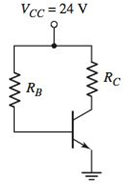 Chapter 5, Problem D5.31P, (a) The bias voltage in the circuit in Figure P5.3 1 is changed to VCC=9V . The transistor current 
