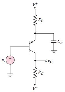 Chapter 7, Problem 7.35P, The commonemitter circuit in Figure P7.35 has an emitter bypass capacitor. (a) Derive the expression 