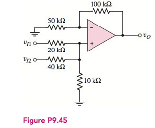 Chapter 9, Problem 9.45P, Consider the ideal noninverting op-amp circuit in Figure P9.45. (a) Derivethe expression for vO as a 