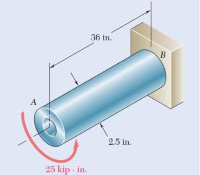Chapter 11.3, Problem 34P, The design specifications for the steel shaft AB require that the shaft acquire a strain energy of 