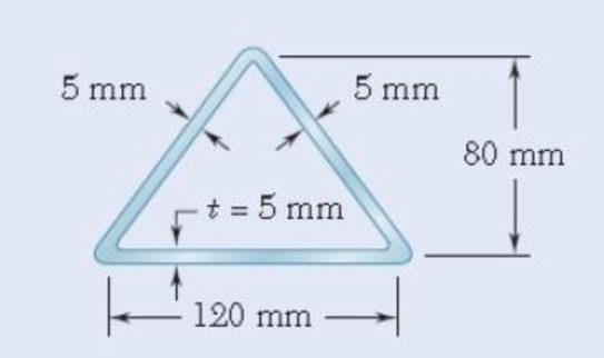 Chapter 4.6, Problem 85P, Determine the plastic moment Mp of the cross section shown when the beam is bent about a horizontal 