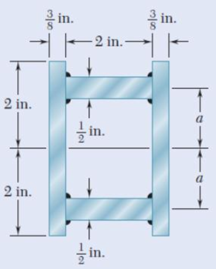 Chapter 6.5, Problem 51P, The design of a beam calls for connecting two vertical rectangular 344in. plates by welding them to 
