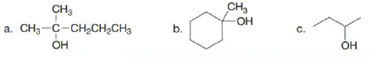 Chapter 10, Problem 10.21P, What two alkenes give rise to each alcohol as the major product of acid-catalyzed hydration? 