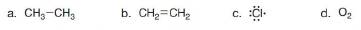 Chapter 15, Problem 15.3P, Draw the product formed when a chlorine atom (Cl) reacts with each species 