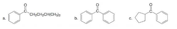 Chapter 18, Problem 18.6P, What acid chloride would be needed to prepare each of the following ketones from benzene using a 