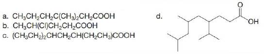 Chapter 19, Problem 19.1P, Give the IUPAC name for each compound. 