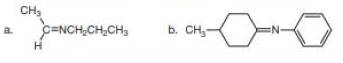 Chapter 21, Problem 21.24P, What 1 amine and carbonyl compound are needed to prepare each imine? 