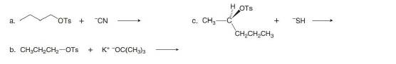 Chapter 9, Problem 9.27P, Draw the products of each reaction, and include the stereochemistry at any stereogenic center in 
