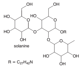 Chapter 16.8, Problem 16.22P, Label the three acetals in solanine, the toxic compound mentioned in the chapter opener. 