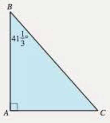 Chapter 9.2, Problem 19E, For Exercises 1722, find the measure of angle C 19. 