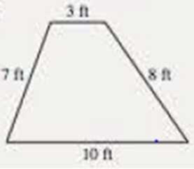 Chapter 9.3, Problem 19E, For Exercises 1732, find the perimeter of the pictured or described polygon. Dotted lines are for 