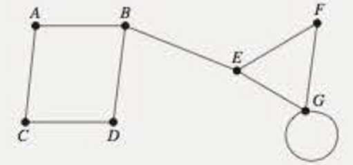 Chapter 14.1, Problem 13E, Use the following graph to answer Exercises 1324. 13.List the vertices of the graph. 