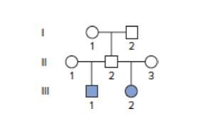 Chapter 7, Problem 9P, The pedigree below shows the inheritance of a completely penetrant, dominant trait called 