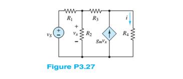 Chapter 3, Problem 3.27HP, Use mesh analysis to find the currents in Figure P3.27. Let 