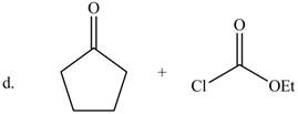 Chapter 24, Problem 24.39P, 24.39 Draw the product formed from a Claisen reaction with the given starting materials using , .
 , example  4