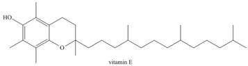 Chapter 3, Problem 3.50P, 3.50 Predict the solubility of each of the following vitamins in  and in  solvents.
	a. 	b. 
 , example  1