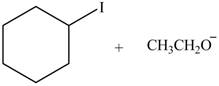 Chapter 7, Problem 7.33P, Problem 7.30 For each alkyl halide and nucleophile: [1] Draw the product of nucleophilic , example  2