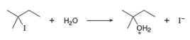 Chapter 7, Problem 59P, Consider the following SN1 reaction.  a.Draw a mechanism for this reaction using curved arrows. 