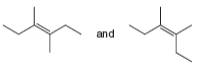 Chapter 8, Problem 30P, 8.30 Label each pair of alkenes as constitutional isomers, stereoisomers or identical.
a.	c.
b.	d.
 , example  3