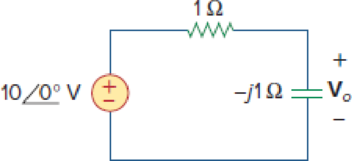 Chapter 10, Problem 1RQ, The voltage Vo across the capacitor in Fig. 10.43 is: Figure 10.43 For Review Question 10.1. , example  5