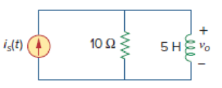 Chapter 10, Problem 41P, Find vo for the circuit in Fig. 10.86, assuming that is(t) = 2 sin (2t) + 3 cos (4t) A. Figure 10.86 