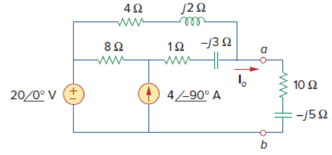 Chapter 10.6, Problem 10PP, Determine the Norton equivalent of the circuit in Fig. 10.30 as seen from terminals a-b. Use the 