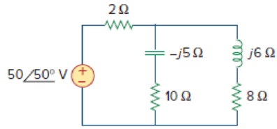 Chapter 11, Problem 51P, For the entire circuit in Fig. 11.70, calculate: (a) the power factor (b) the average power 