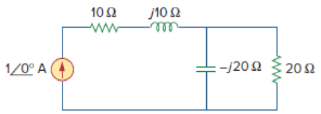 Chapter 11, Problem 54P, For the network in Fig. 11.73, find the complex power absorbed by each element. Figure 11.73 