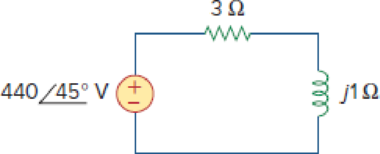 Chapter 11.2, Problem 3PP, In the circuit of Fig. 11.4, calculate the average power absorbed by the resistor and inductor. Find 