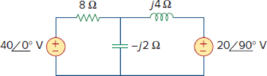 Chapter 11.2, Problem 4PP, Calculate the average power absorbed by each of the five elements in the circuit of Fig. 11.6. 