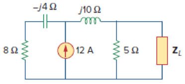 Chapter 11.3, Problem 5PP, For the circuit shown in Fig. 11.10, find the load impedance ZL that absorbs the maximum average 