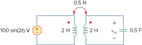 Chapter 13, Problem 10P, Find vo in the circuit of Fig. 13.79. Figure 13.79 For Prob. 13.10. 