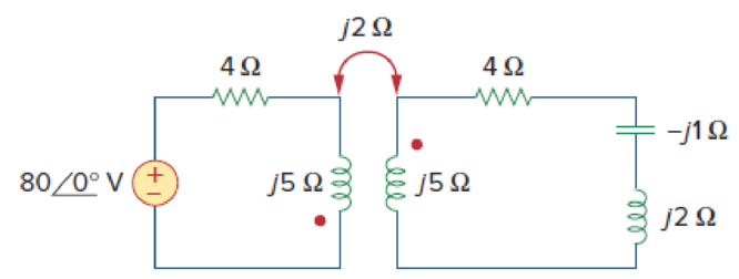Chapter 13, Problem 13P, For the circuit in Fig. 13.82, determine the impedance seen by the source. Figure 13.82 