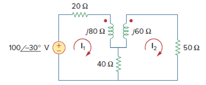 Chapter 13, Problem 78P, Use PSpice or MultiSim to determine the mesh currents in the circuit of Fig. 13.140. Take  = 1 
