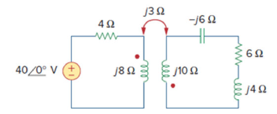 Chapter 13.4, Problem 4PP, Find the input impedance of the circuit in Fig. 13.25 and the current from the voltage source. 