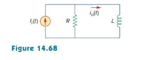 Chapter 14, Problem 1P, Find the transfer function Io/Ii of the RL circuit in Fig. 14.68. Express it using 0 = R/L. 