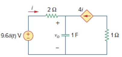 Chapter 16, Problem 16P, The capacitor in the circuit of Fig. 16.39 is initially uncharged. Find v0(t) for t  0. Figure 16.39 